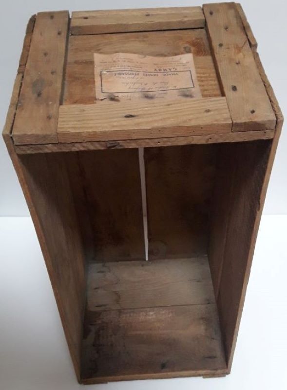 Wooden transport box