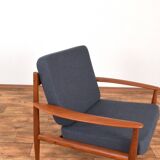 Mid-century Danish teak lounge chair by Grete Jalk of France & Søn, 1960s.