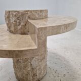 Mactan or Fossil Stone Coffee Table by Magnussen Ponte, 1980s
