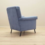 Fauteuil italien bleu, années 70