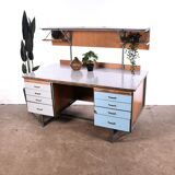 Vintage metal workbench