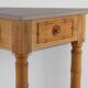 Console en bois imitant le bambou