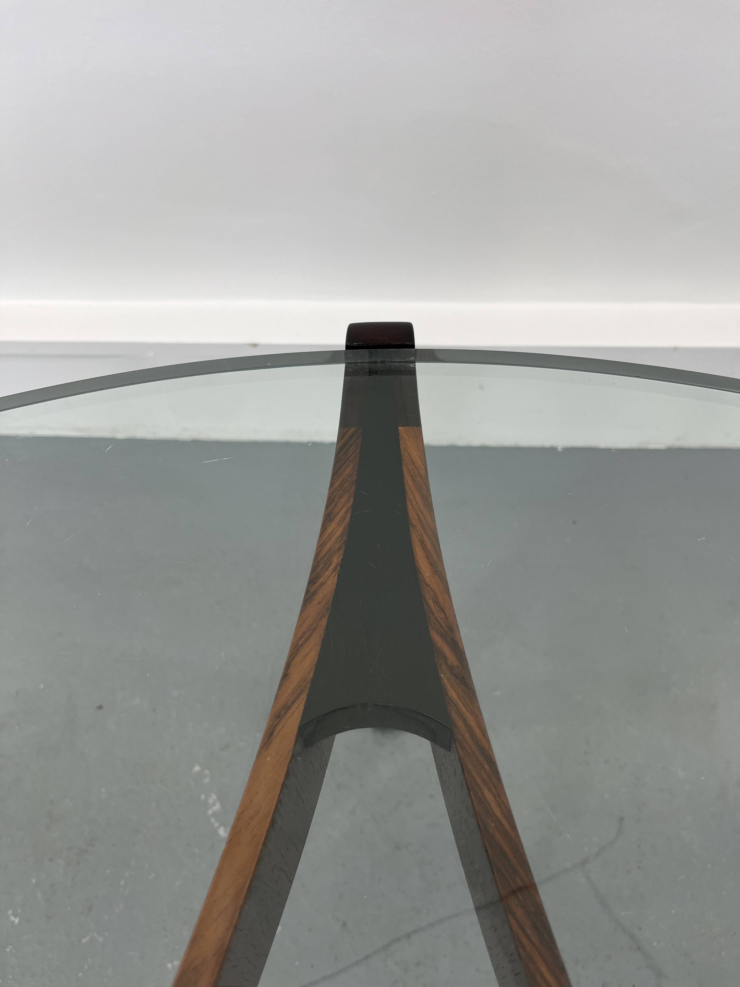 Rosewood coffee table by Sven Ellekaer for Christian Linneberg Mobelfabrik, 1960s