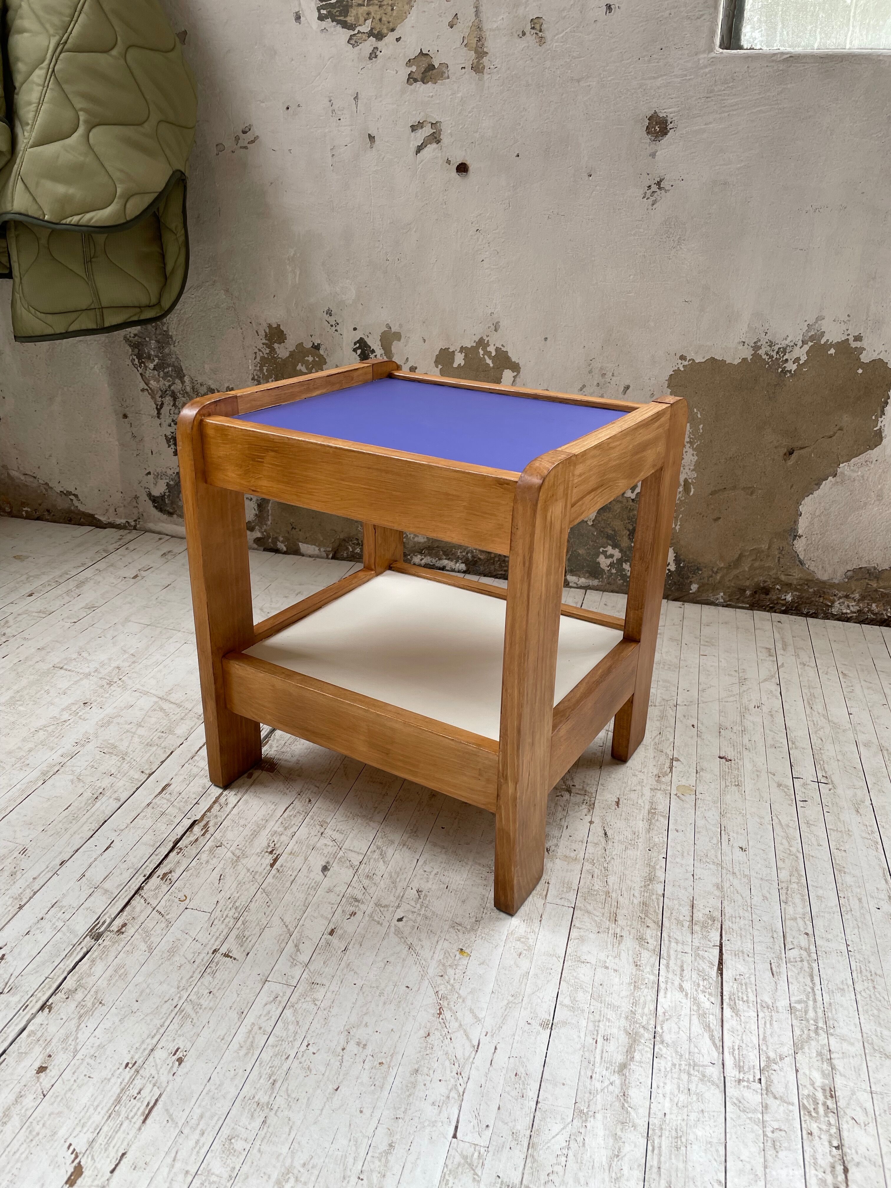 Beech bedside style Regain two-tone