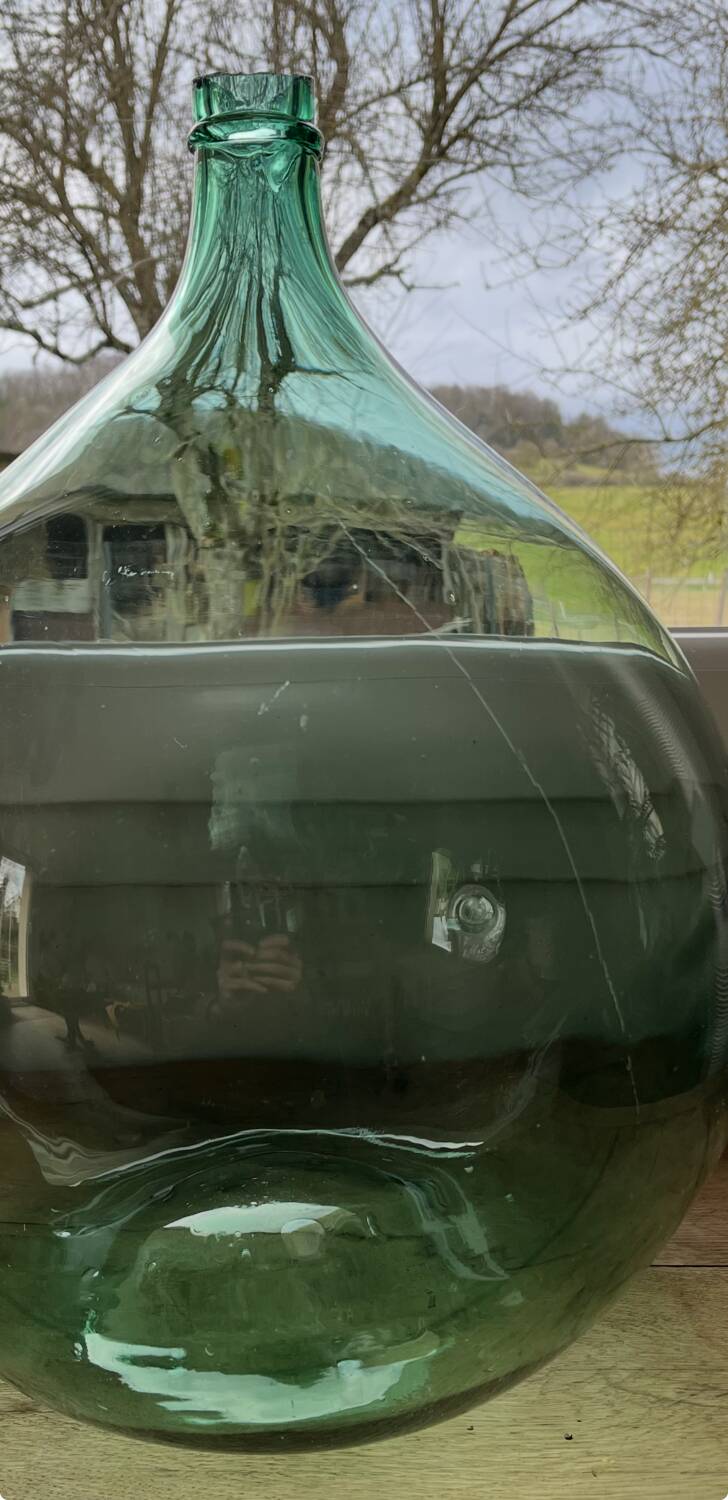 30L turquoise green demijohn