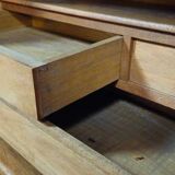 Antique walnut secretary – Louis XV style – Drop-down – 19th century