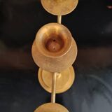 Brass candlestick 3 branches