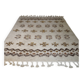 Tapis en laine berbère noué à la main, 1978