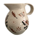Vintage stoneware pitcher 1950