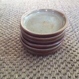 Series of 6 sandstone plates