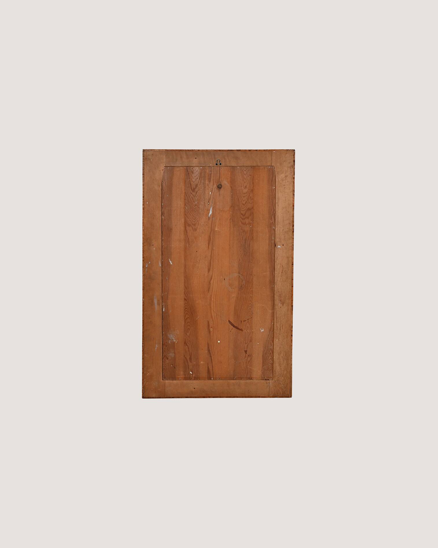 Scandinavian curly birch mirror, 1950s