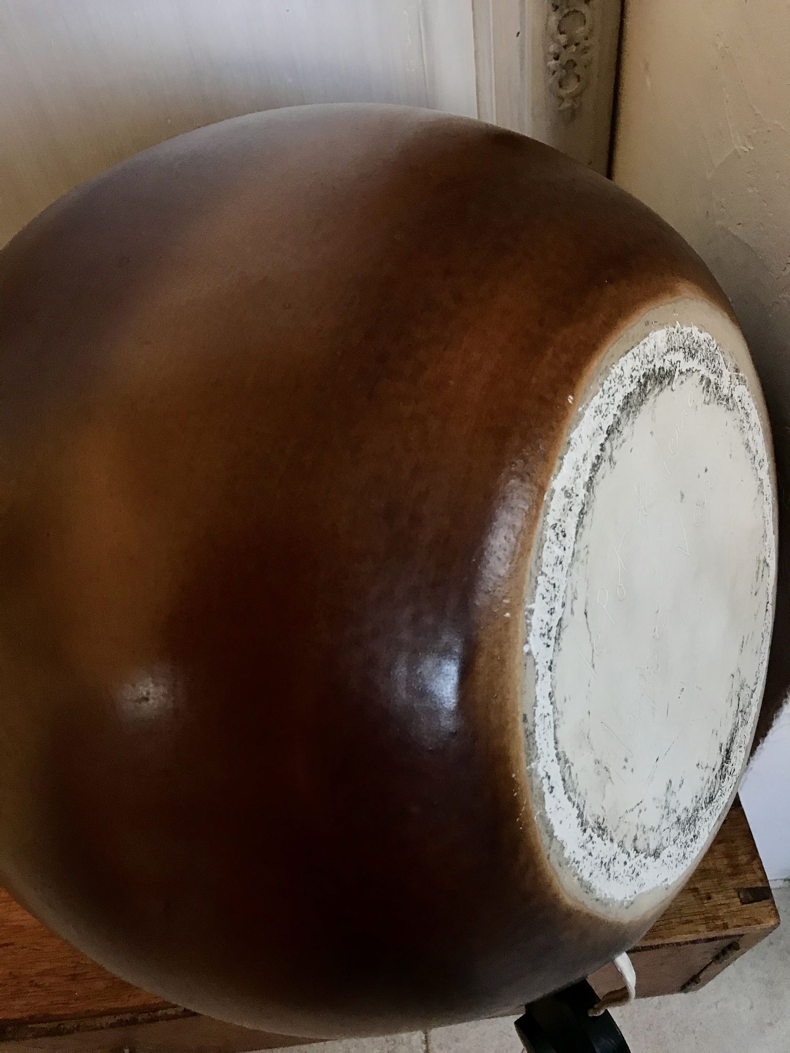 Lampe en céramique vintage