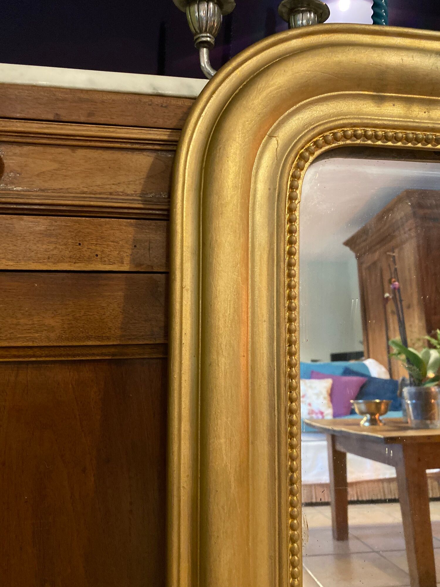 Old style mirror louis philippe