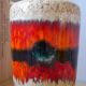 Vase fat lava 70s