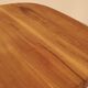 Table in solid elm, Atelier C. Demoyen, France, 1980s