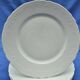4 White de-serve plates Limoges