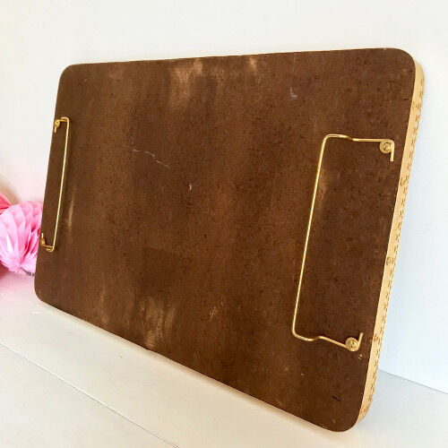 Old lacquered serving tray