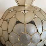 Tiffany style mother-of-pearl pendant light