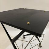 60s server in black and gold metal