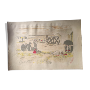 Lithographie signée