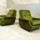 Pair of vintage space age armchairs