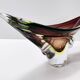 Brown Sommerso Glass Bowl or Centerpiece by Seguso, Italy