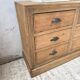 Pine craft cabinet with drawers