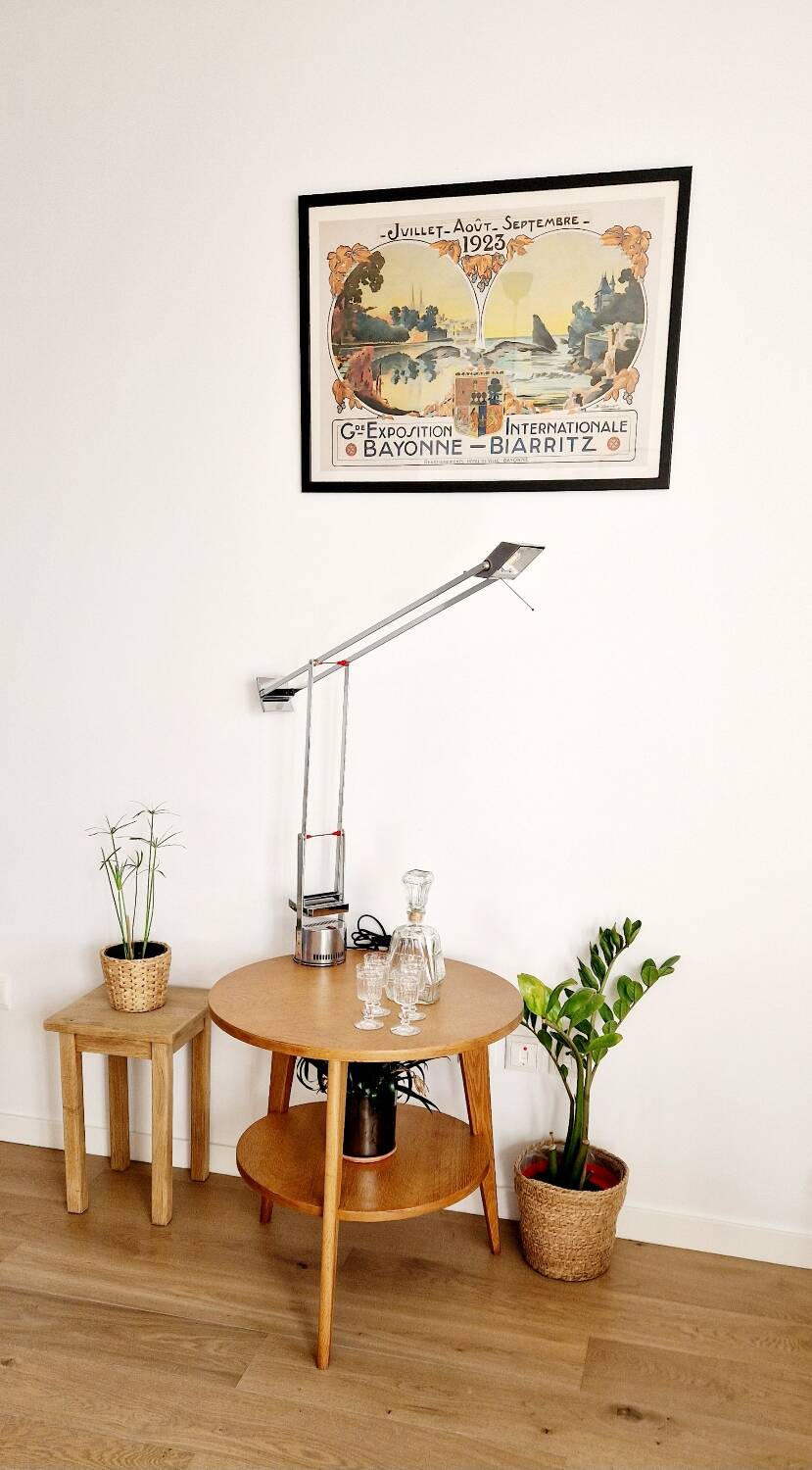 Scandinavian style side table from the 50s