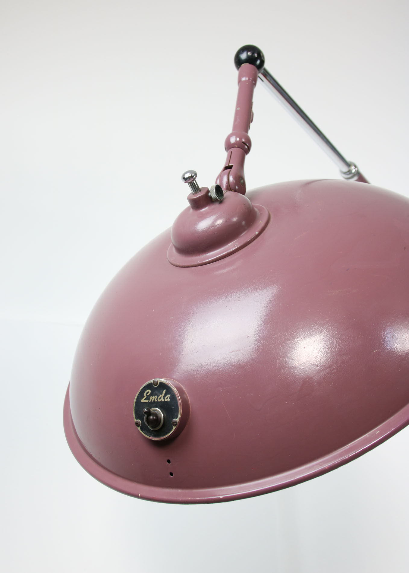 Industrial wall lamp from Emda, 1920s