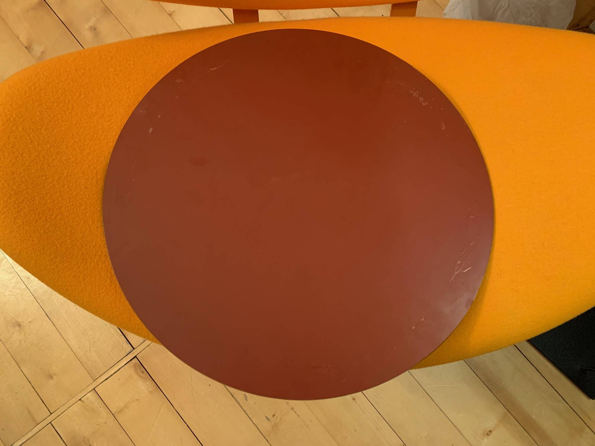 Teck, miroir éclairé, Italie, années 1960