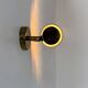Vintage adjustable brass wall light, France, 1950