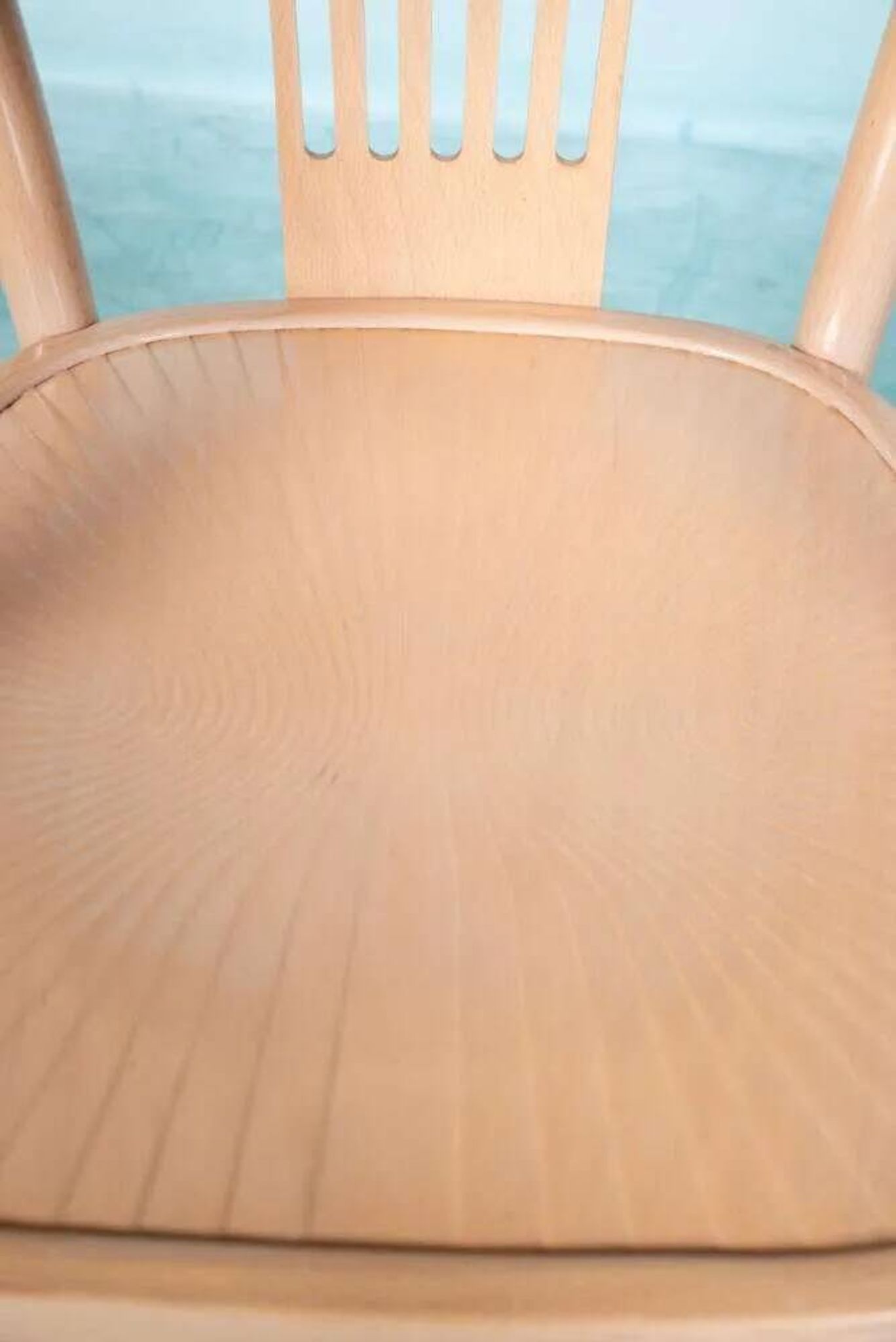 Ensemble de deux fauteuils en bois style Thonet, vintage rétro