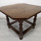 Rustic oak coffee table