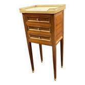 Bedside table end table side table mahogany console Louis XVI late 19th century