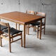 Table and 4 chairs 60