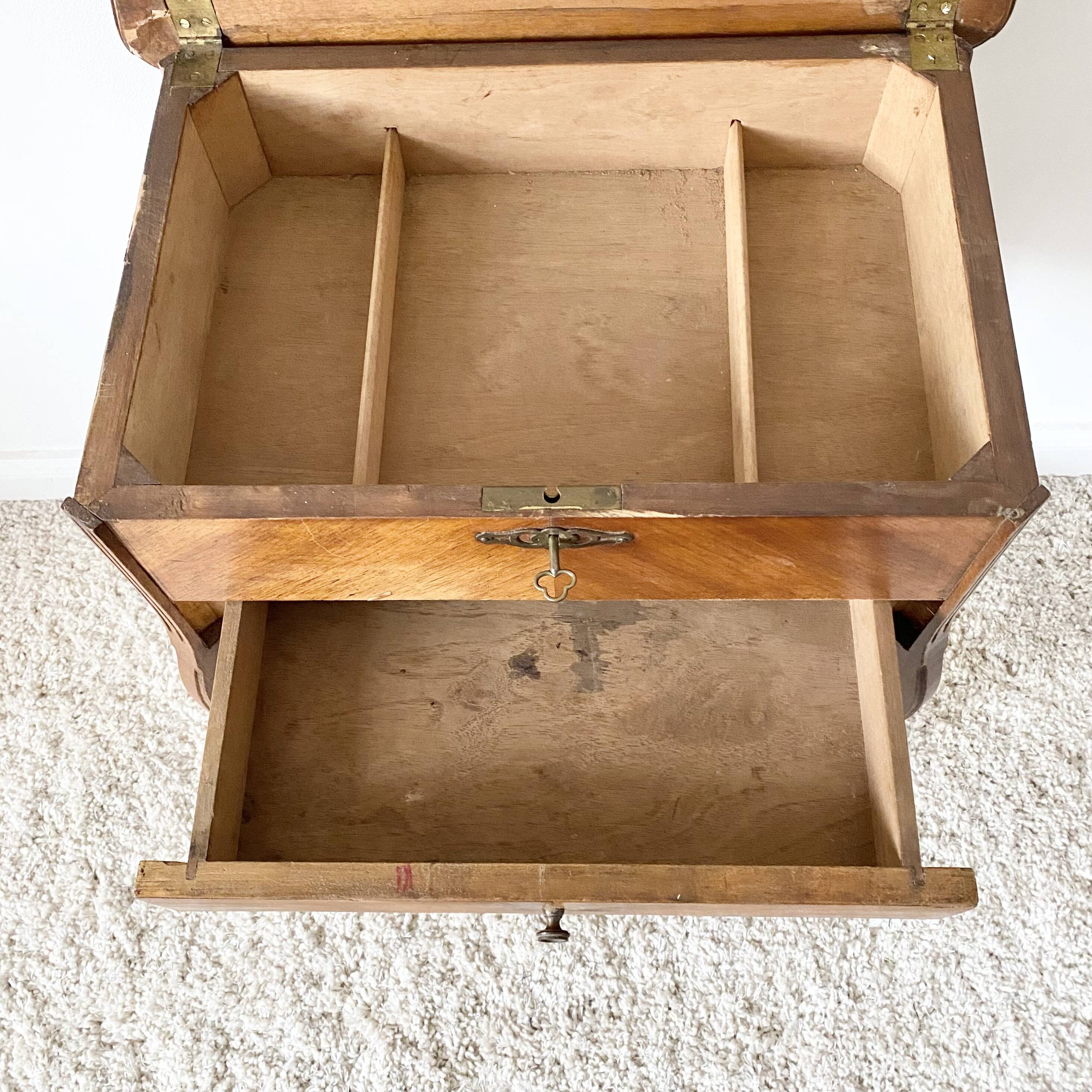 Louis XV style dressing table/console