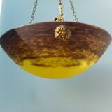 Colorful glass hanging