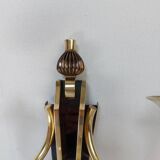 Suite of 3 Art Deco wall lights attributed to Gilbert Poillerat