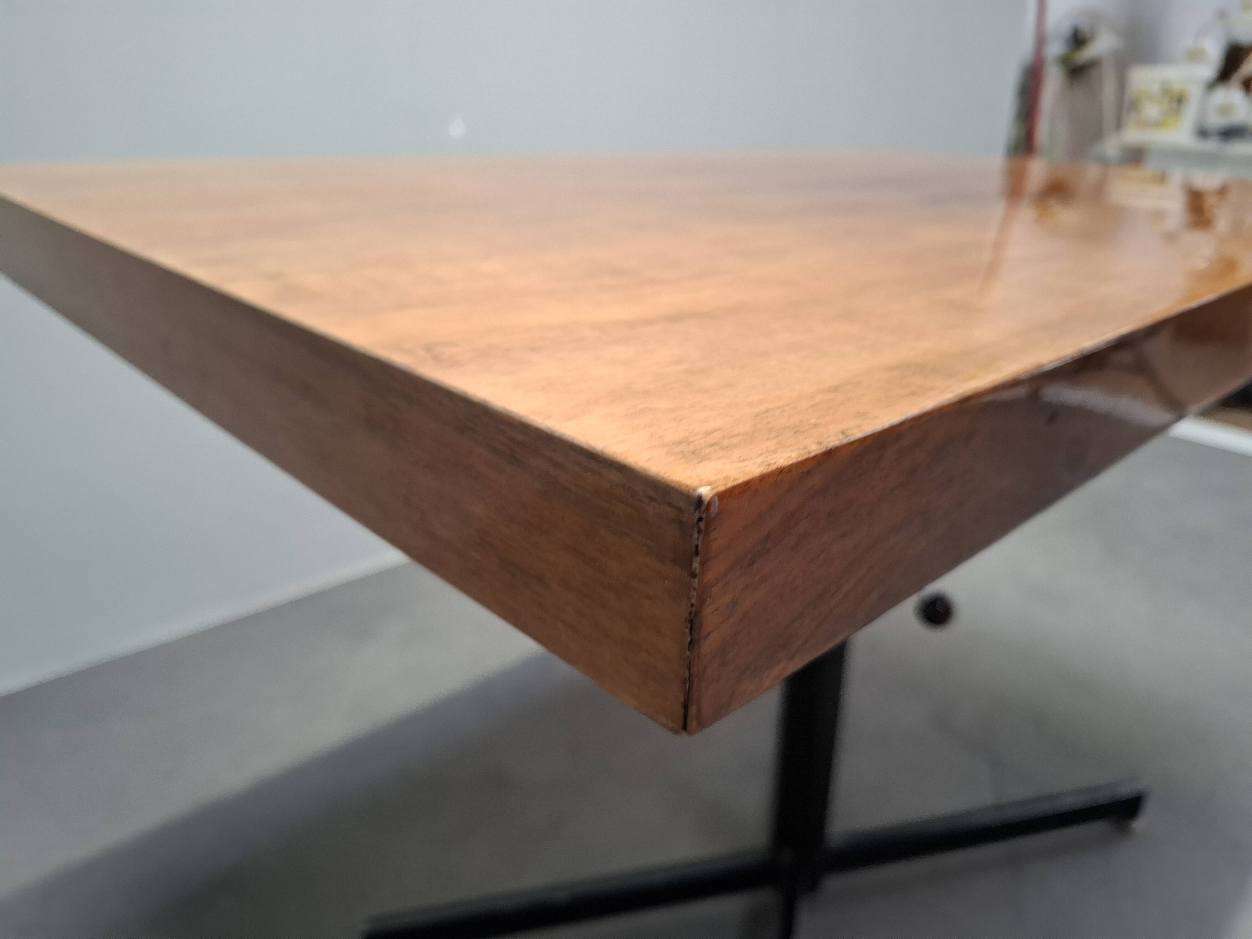 Height Adjustable Oak Table by ILSE Möbel, Germany, 1970s, Mid-Century