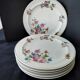 6 Limoges porcelain dinner plates Raynaud & Cie
