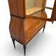 Secretary credenza in marquetry in the Italian Louis XV style from the mid-century, 1960.