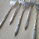 Set of 12 forks with cakes in silver metal Ercuis Russian model.
