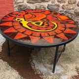 1950s ceramic coffee table