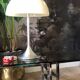 Lampe champignon pied tulipe