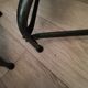 Paire de chaises Nicolle "queue de baleine"