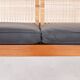 Hans Olsen for Brdr Juul Kristensen, rattan backed sofa, Denmark 1950s