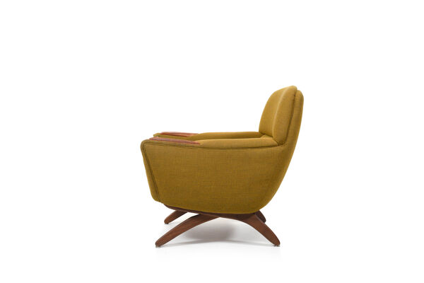 Ensemble de salon banane « Geisha » par Leif Hansen c.1960