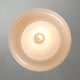 Mid-Century Italian White Glass and Brass Pendant Lamp