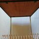 Vintage service range vinyls in teak France 1960