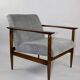 Fauteuil classique en velours côtelé, années 1970